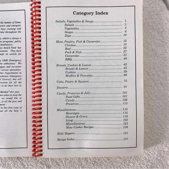 Vintage 1999 Firehouse Favourites Zama Fire & Rescue Cookbook - Picture 6 of 14